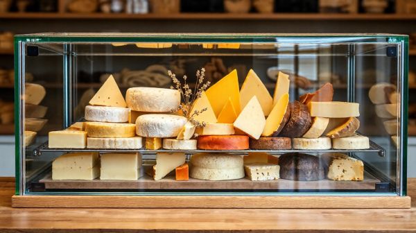 Découvrez comment une vitrine réfrigérée élève vos fromages